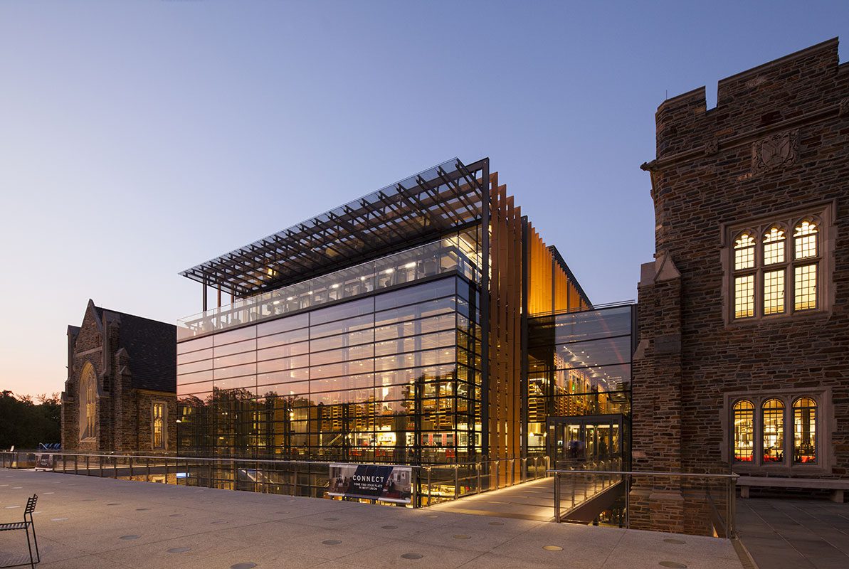 Duke University West Union Building Placed in Architectural Digests Top 9 Best New University Buildings Around the World