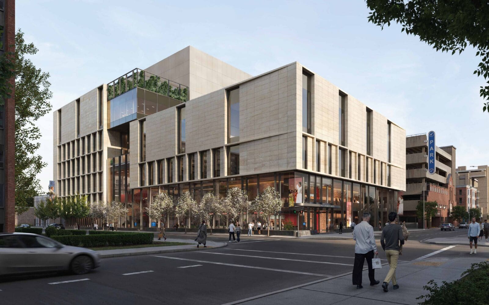 Yale Advances New Dramatic Arts Building Project - Front